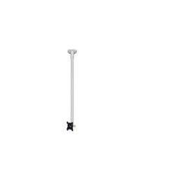 B-Tech SYSTEM V - Flat Screen Ceiling Mount for VESA 100 Tilt Screens - 1m Ø38mm Pole