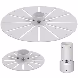 B-Tech SYSTEM V - Flat Screen Ceiling Mount for VESA 100 Tilt Screens - 1m Ø38mm Pole - Additional view 4