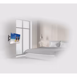 B-Tech VENTRY - Ultra-Slim Universal Flat Screen Wall Mount with Double Arm (VESA 400 x 400) - Additional view 7