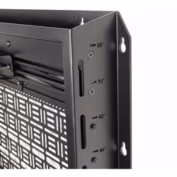 B-Tech Flat Screen Wall Mount With Pull-down AV Storage Tray (VESA 600 x 400) - Additional view 4