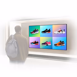 B-Tech Soft-Open Full Service Wall Mount for XXL Displays - Black - Additional view 7