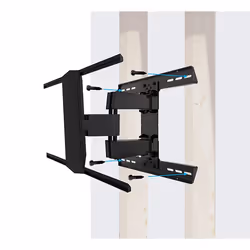 B-Tech Twin Cantilever 190.5 cm (75") Wall Black - Additional view 6