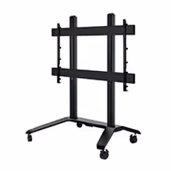 B-Tech XXL Universal Flat Screen Trolley (VESA 1600 x 800) - 1.7m Column, Freestanding, 130 kg, 182.9 cm (72"), 3.05 m (120") ...