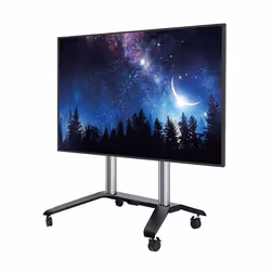 B-Tech XXL Universal Flat Screen Trolley (VESA 1600 x 800) - 1.7m Column
