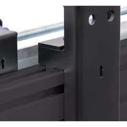 B-Tech SYSTEM X - Soft-Open Full Service Portrait Wall Mount For LG® 110UM5J-B - Additional view 6