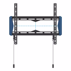 B-Tech Elements Fixed 400 Flat 165.1 cm (65") Wall Black, Blue - Additional view 8
