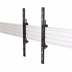 B-Tech SYSTEM X - VESA 400 Flat Screen Interface Arms for BT8390 (Pair), Flat panel mount arm, Black, 70 kg, Rail, 177.8 cm ( ...
