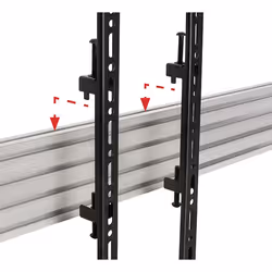 B-Tech SYSTEM X - VESA 400 Flat Screen Interface Arms for BT8390 (Pair) - Additional view 4