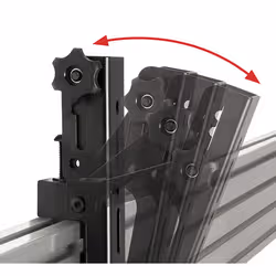 B-Tech SYSTEM X - VESA 200 Flat Screen Interface Arms with Tilt for BT8390 (Pair) - Additional view 2