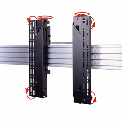 B-Tech SYSTEM X - VESA 400 Pop-Out Flat Screen Interface Arms with Micro-Adjustment for BT8390 (Pair) - Additional view 2