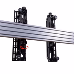B-Tech SYSTEM X - VESA 400 Pop-Out Flat Screen Interface Arms with Micro-Adjustment for BT8390 (Pair) - Additional view 3