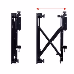 B-Tech SYSTEM X - VESA 400 Pop-Out Flat Screen Interface Arms with Micro-Adjustment for BT8390 (Pair) - Additional view 4