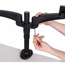 B-Tech Twin Flat Screen Desk Mount with Double Arms - Additional view 4