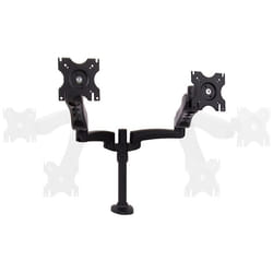 B-Tech Full Motion Twin Flat Screen Desk Mount with Double Arms