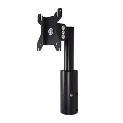B-Tech SYSTEM 2 - Flat Screen Mount with Tilt & Swivel (VESA 100) for Ø50mm Poles