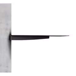 B-Tech Large AV Accessory Shelf (Steel) for Collar Mounting - 500 x 380mm - Additional view 4