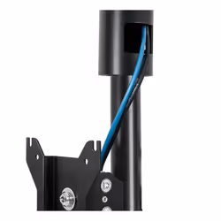 B-Tech Flat Screen Ceiling / Desk Mount with Tilt & Swivel (VESA 100) - 1m Ø50mm Pole - Additional view 2