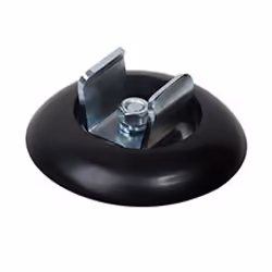 •Allows poles to be fixed to the floor to stop lateral movement in a floor to ceiling installation•Suitable for mos ...