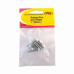 1in. Polytop Pin Plated - 1in. (25mm)