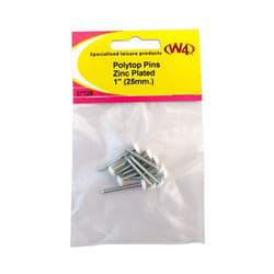 1in. Polytop Pin Plated - 1in. (25mm)