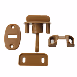 Locker Door Snap Retainer Catch Light Brown W4 37849