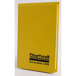 Chartwell Books Survey Field Book Weather Resistant 106x165mm Lined wi