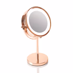 Rio Rose Gold Double Sided Cosmetic LED Mirror