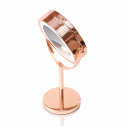 Rio Rose Gold Double Sided Cosmetic LED Mirror