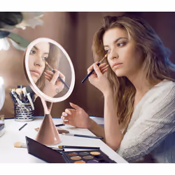 Rio HD Illuminated Makeup Mirror with 1X and 5X Magnification