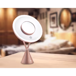 Rio HD Illuminated Makeup Mirror with 1X and 5X Magnification