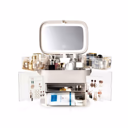 Rio Ultimate Beauty Storage Box With Dimmable Mirror