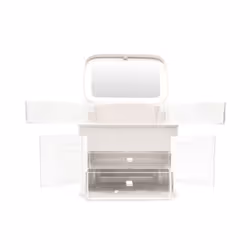 Rio Ultimate Beauty Storage Box With Dimmable Mirror