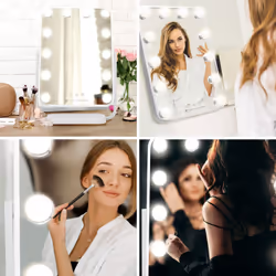 Rio MMHD-EU makeup mirror Freestanding Rectangular White