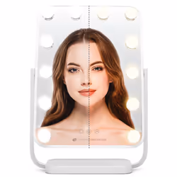 Rio MMHD-EU makeup mirror Freestanding Rectangular White - Additional view 4