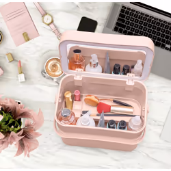 Rio CSBL makeup compact case Peach