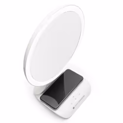 Rio MMWC makeup mirror Freestanding Round White - Additional view 3