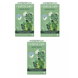 Natracare Organic Cotton Mini Panty Liners. (3 Packs)