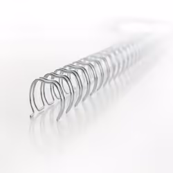 GBC WireBind Binding Wires 3:1 No6 9.5mm A4 White (100) - Additional view 5