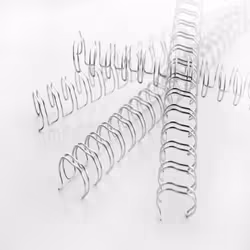 GBC WireBind Binding Wires 3:1 No6 9.5mm A4 White (100) - Additional view 6