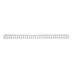 GBC WireBind Binding Wires 3:1 No7 11mm A4 Silver (100)