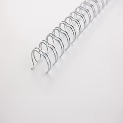 GBC WireBind Binding Wires 3:1 No9 14mm A4 Silver (100)