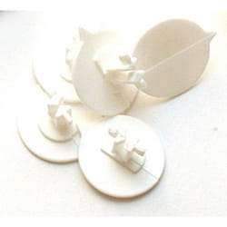 Versapak Button Security Bag Seals Plain White (Pack 500) - BUTTONP-WH