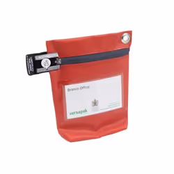 Versapak Reusable Secure Cash Bag With Button Seal Locking Mechanism S