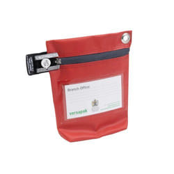 Versapak Reusable Secure Cash Bag With Button Seal Locking Mechanism S