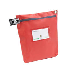 Versapak Reusable Secure Cash Bag With Button Seal Locking Mechanism M