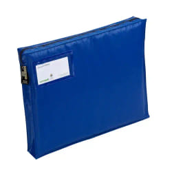 Versapak Reusable Mail Bag With Gusset and Button Seal Locking Mechani