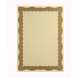 Computer Craft Certificate Paper A4 90gsm Bronze Wave (Pack 30) - CCC2