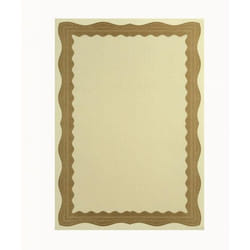 Computer Craft Certificate Paper A4 90gsm Bronze Wave (Pack 30) - CCC2