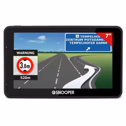 Snooper Ventura PRO S6900 navigator Fixed 17.8 cm (7") LCD Touchscreen 322 g Black