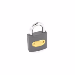 Securit S1121 Tricircle Iron Padlock Brass Cylinder 38mm Pack Of 1